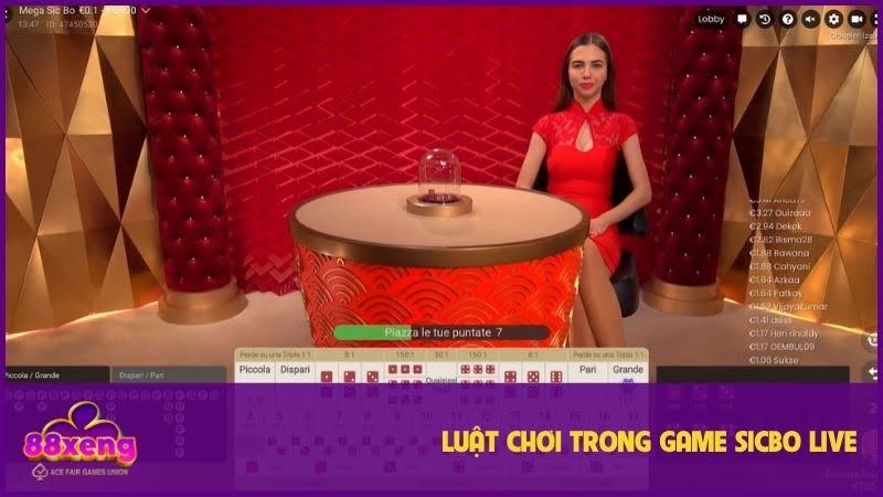 Sicbo Live Xeng88: Trải nghiệm lắc xí ngầu trực tiếp, nhận thưởng khủng 2 Quy định chơi của Sicbo khá đơn giản