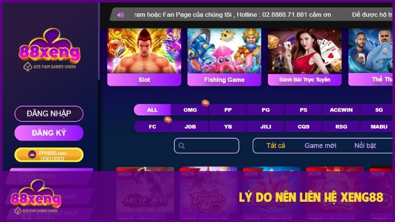 Liên hệ Xeng88 nhận thông tin hỗ trợ